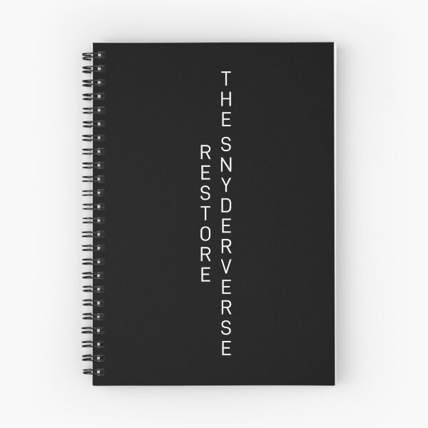 Item preview, Restore the SnyderVerse Alternate Design #1 (for Dark-colored Items) designed and sold by Filmsomniacs.