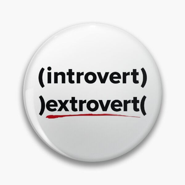 Item preview, Introvert Extrovert Funny Saying designed and sold by Spindriftmerch.