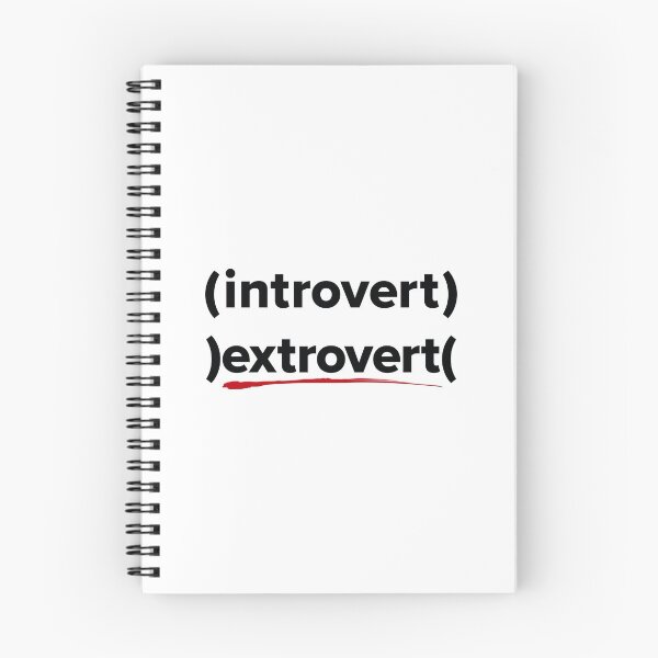 Item preview, Introvert Extrovert Funny Saying designed and sold by Spindriftmerch.