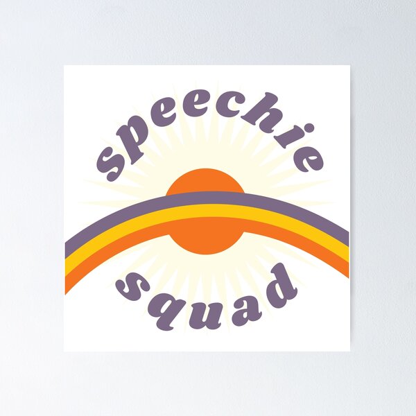 Artikelvorschau, Speechie Squad entworfen und verkauft von ugacommunicaid.