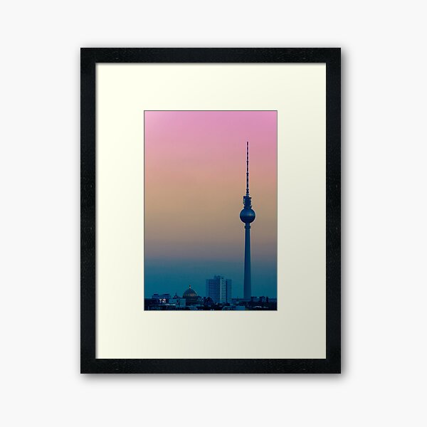 Telespargel 2 Framed Art Print