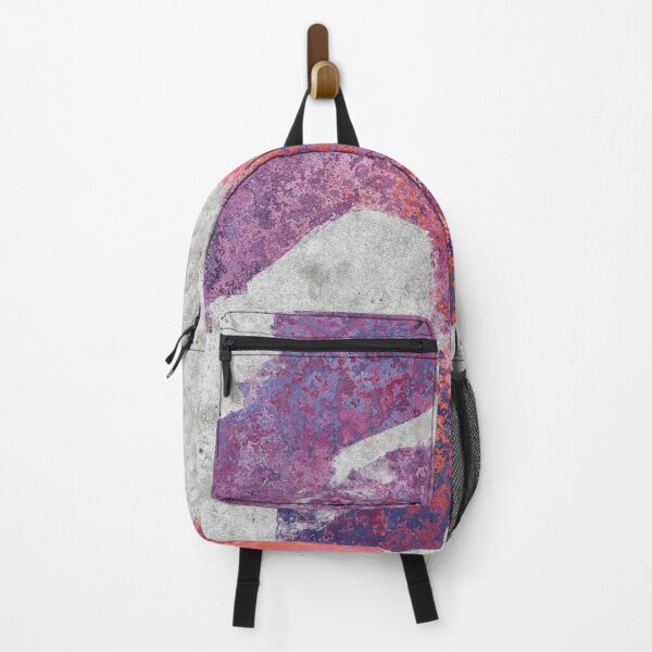 Item preview, Bold Modern Abstract in Purple and Pink on Gray designed and sold by NancyMerkle.