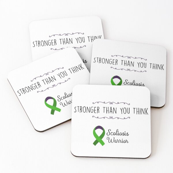 Item preview, Scoliosis Warrior, Scoliosis Awareness designed and sold by AnsDesigns.