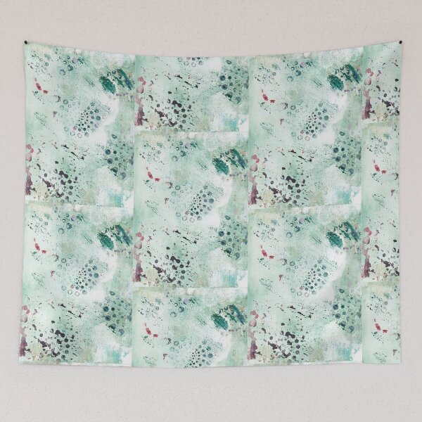 Item preview, Minty Abstract, Textured Geometric designed and sold by hoganburleigh.