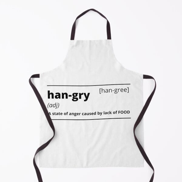 Item preview, han-gry / A stage of anger caused by lack of food designed and sold by Anako Design.