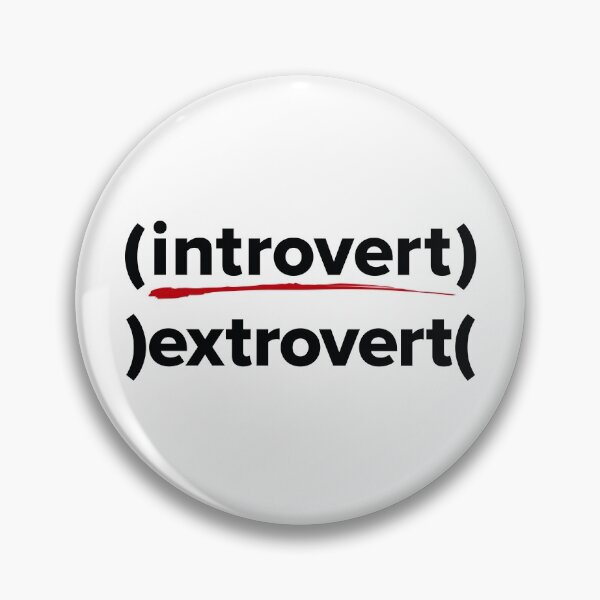 Item preview, Introvert Extrovert Funny Saying designed and sold by Spindriftmerch.