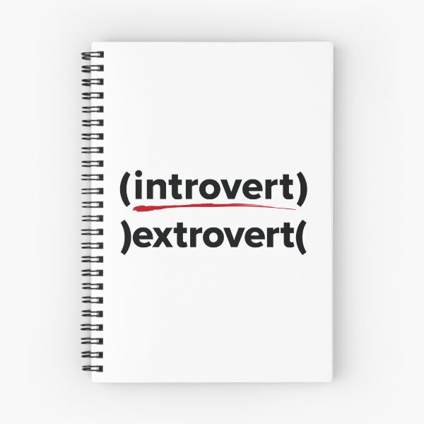 Item preview, Introvert Extrovert Funny Saying designed and sold by Spindriftmerch.