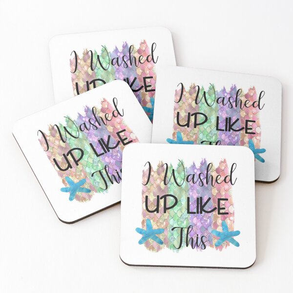 Item preview, I Washed Up Like This-gift idea for beach lovers designed and sold by BRtisticDesigns.