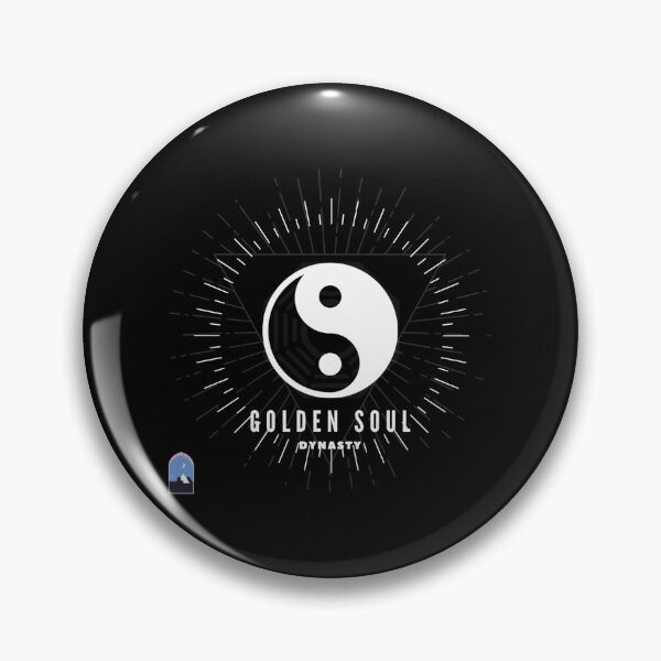 Musique Badge Epingle 38mm Button Pin Guitare Yin Yang 