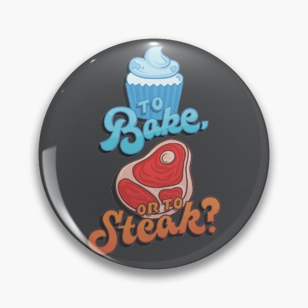 Aperçu de l'œuvre Cuire au four ou steak? créée et vendue par polliadesign.