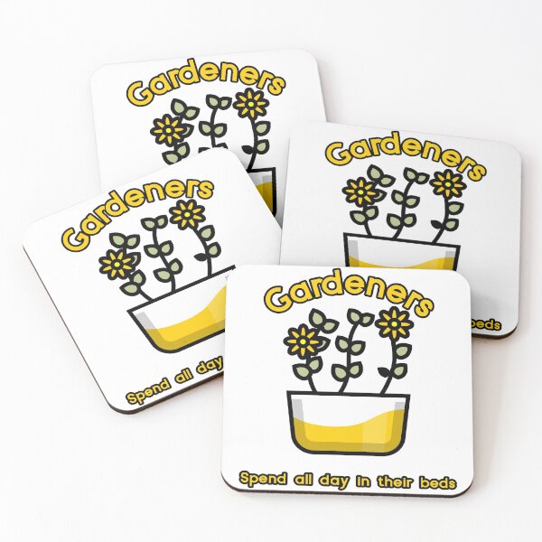 Item preview, Gardeners Spend All Day In Their Beds designed and sold by HBMGarden.