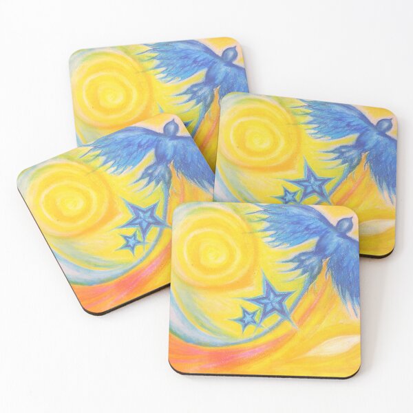 Item preview, Blue Star Bird designed and sold by Kriya-Stargate.