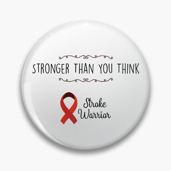 Item preview, Stroke Warrior, Stroke Awareness designed and sold by AnsDesigns.