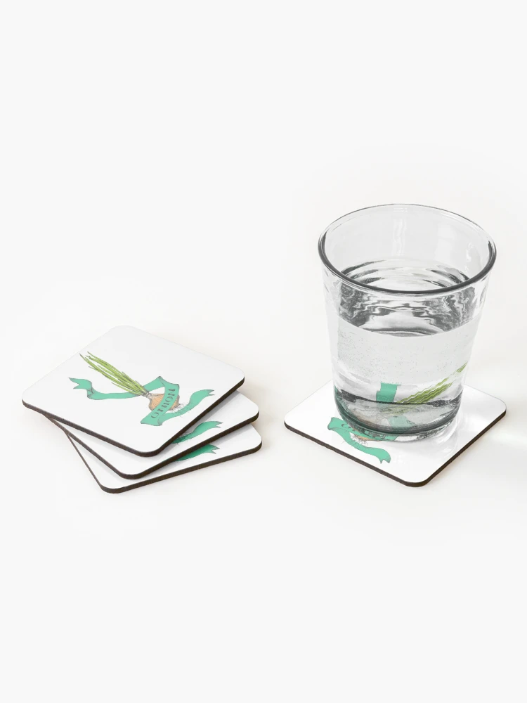 Thumbnail 2 of 5, Coasters (Set of 4), Onion designed and sold by klops.