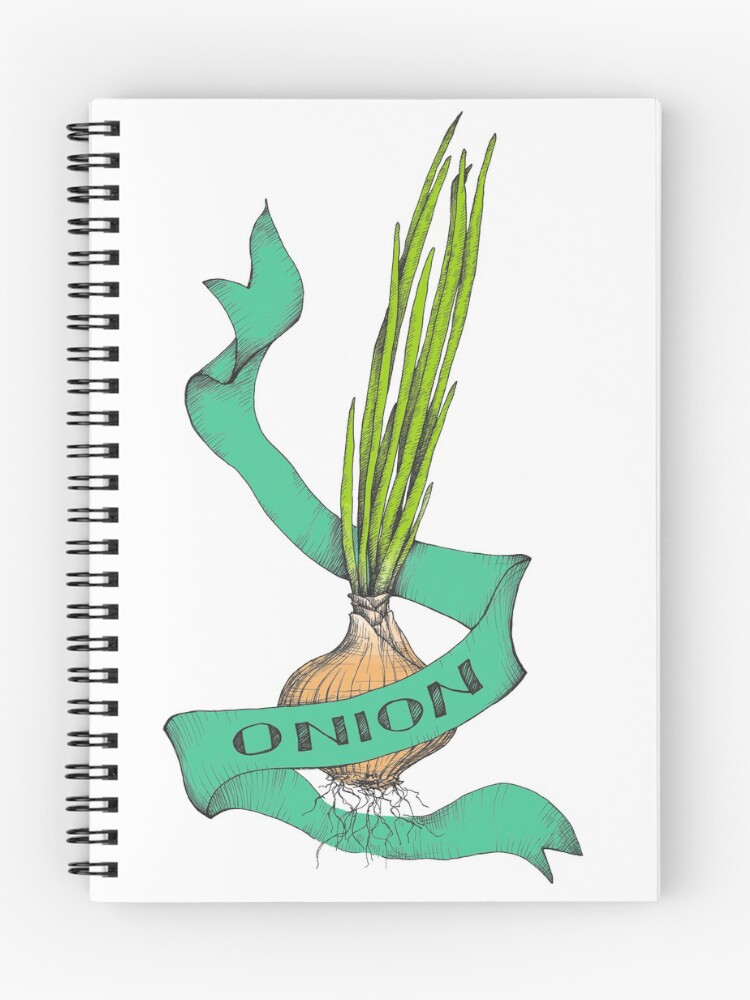 Thumbnail 1 of 3, Journal, Onion  designed and sold by klops.