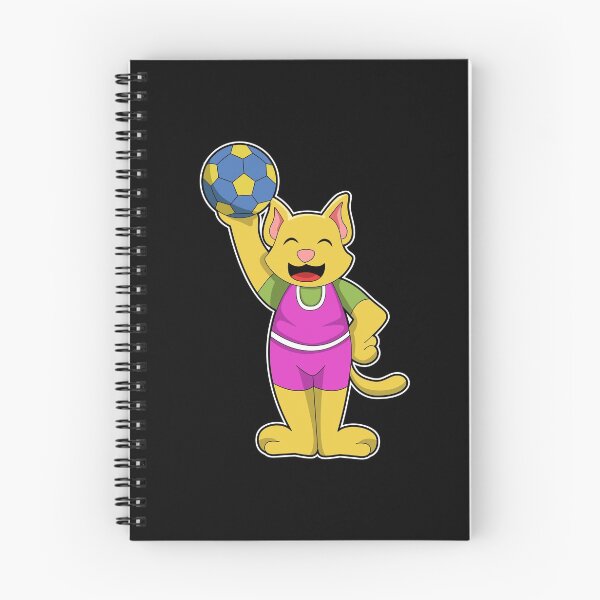 Item preview, Cat as Handball player with Handball designed and sold by Snabdesign84.