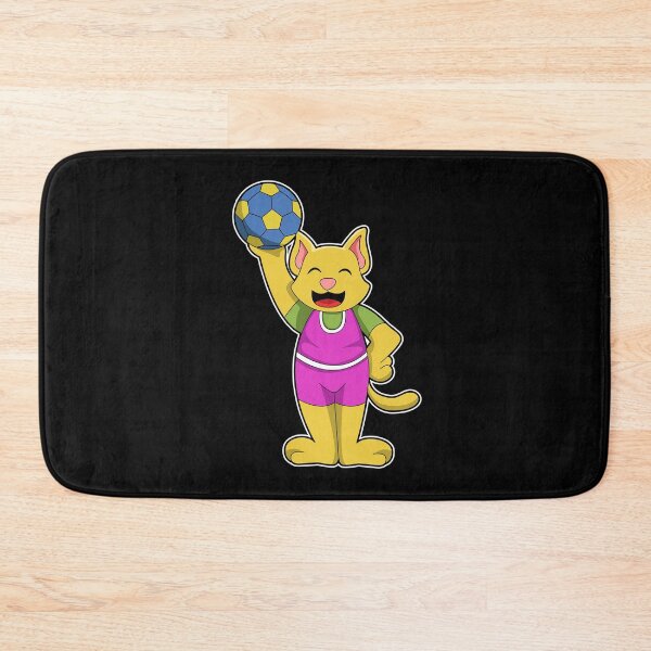 Item preview, Cat Handball player Handball  designed and sold by Snabdesign84.