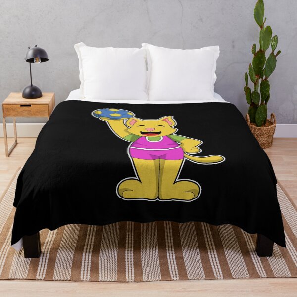 Item preview, Cat as Handball player with Handball designed and sold by Snabdesign84.