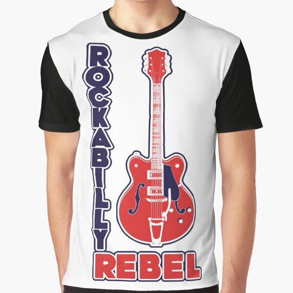 Rockabilly Rebel Graphic T-Shirt