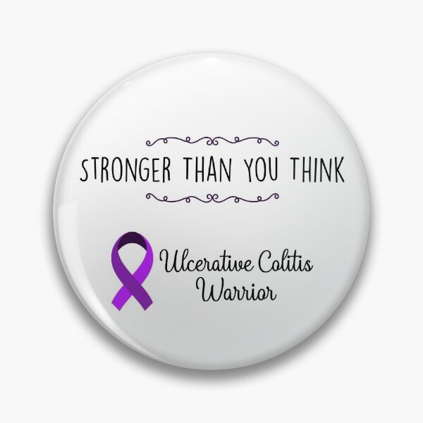 Item preview, Ulcerative Colitis Warrior, Ulcerative Colitis Awareness designed and sold by AnsDesigns.
