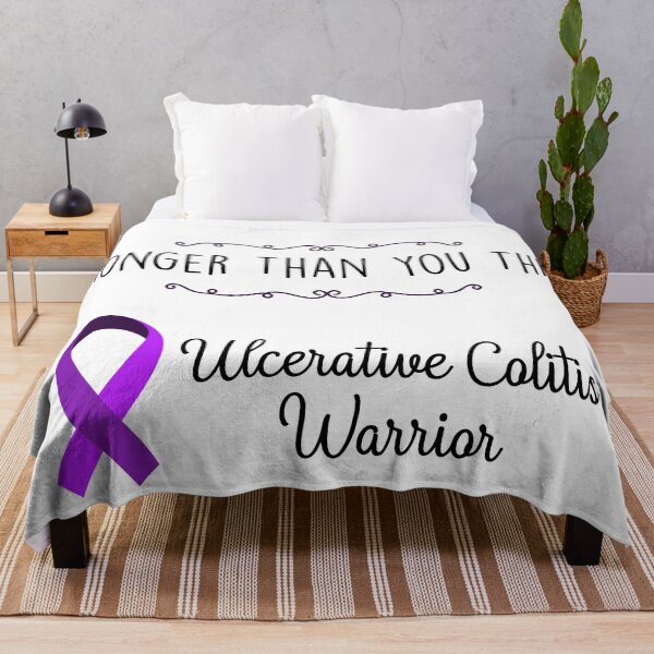 Item preview, Ulcerative Colitis Warrior, Ulcerative Colitis Awareness designed and sold by AnsDesigns.