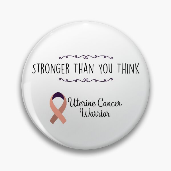 Item preview, Uterine Cancer Warrior, Uterine Cancer Awareness designed and sold by AnsDesigns.