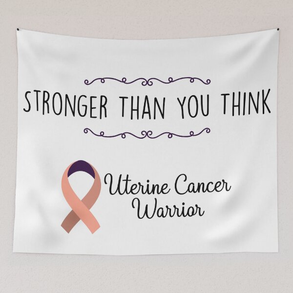 Item preview, Uterine Cancer Warrior, Uterine Cancer Awareness designed and sold by AnsDesigns.