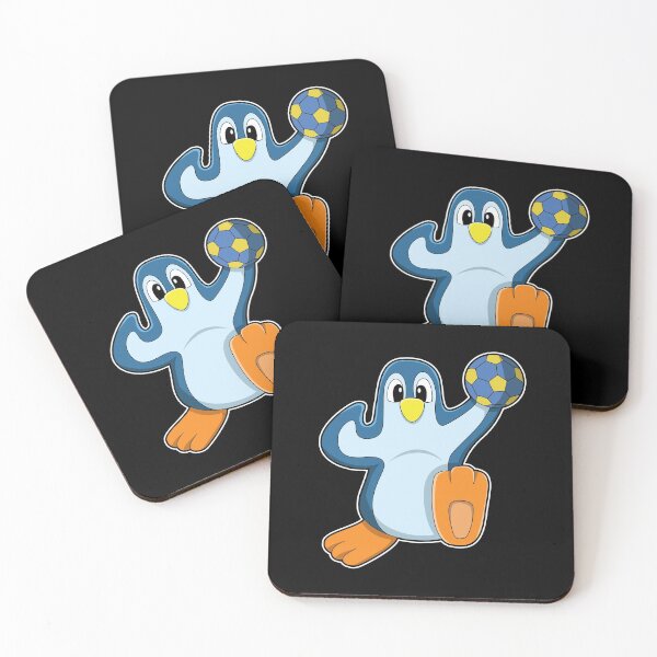 Item preview, Penguin as Handball player with Handball designed and sold by Snabdesign84.