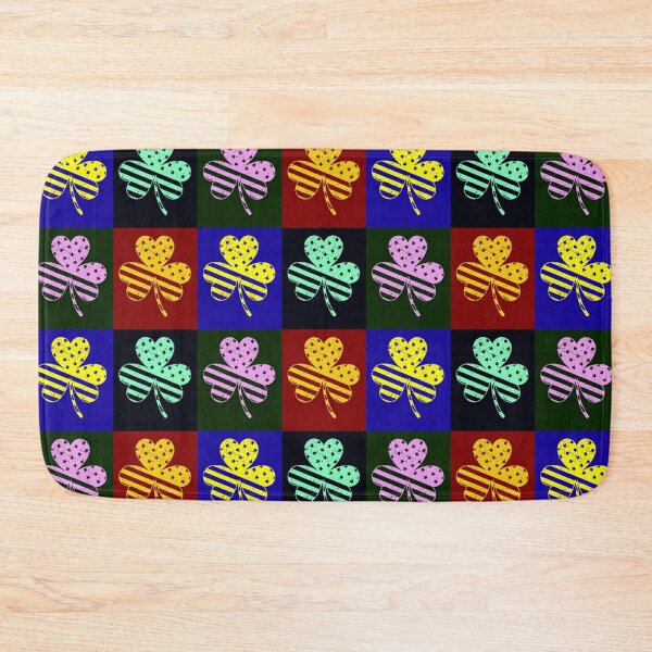 Item preview, Us America Flag Shamrock Clover - Vintage Pop Art Style - Lucky 3 - Leaf Clover  designed and sold by AYACHI90.