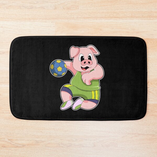 Item preview, Pig Handball player Handball  designed and sold by Snabdesign84.