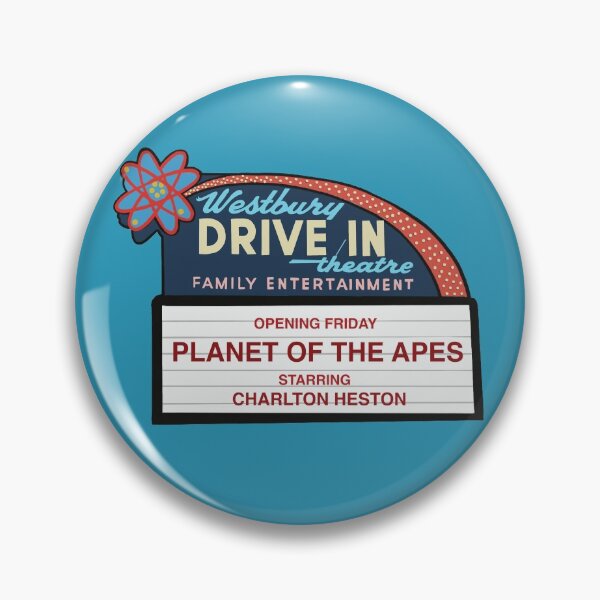 Item preview, Drive-In Movie Planet of the Apes Marquee designed and sold by SketchyThingz.