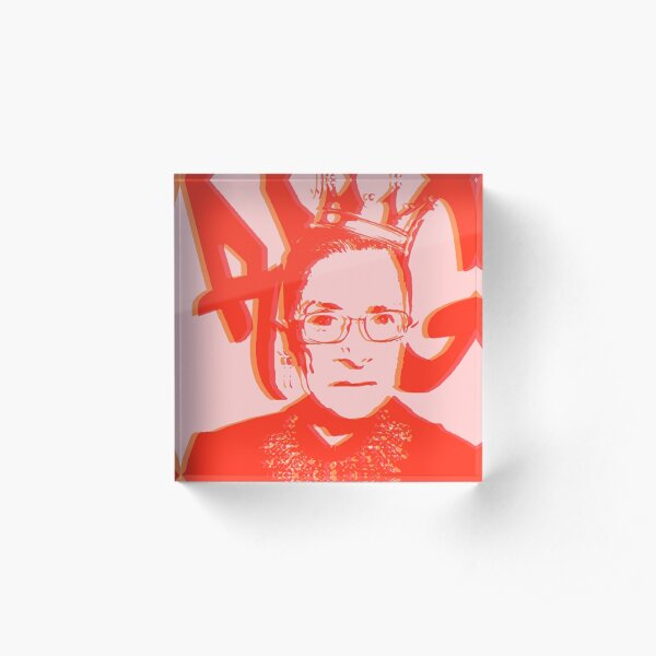 RBG - Peachy Keen Acrylic Block