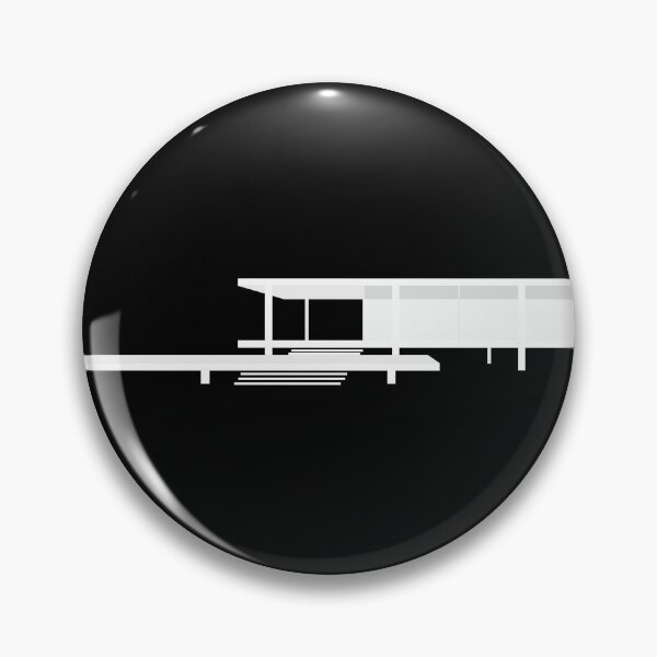 Item preview, Farnsworth House by Mies Van der Rohe - Minimalist Illustration designed and sold by Camilex.