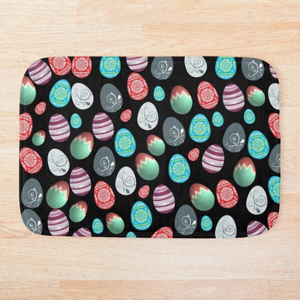 Item preview, Colored Eggs Pattern designed and sold by Alisha Ricks.