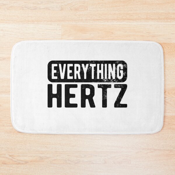 Item preview, SOUND ENGINEER/ AUDIO ENGINEER GIFT - everything Hertz designed and sold by AndreasMei.