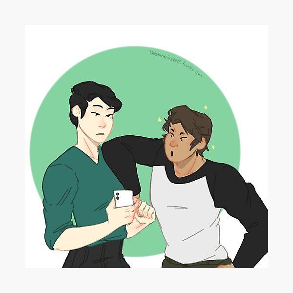 seiji and eugene Photographic Print