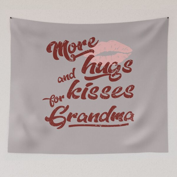 Item preview, Grandma - More Hugs And Kisses designed and sold by HappySchnapper.