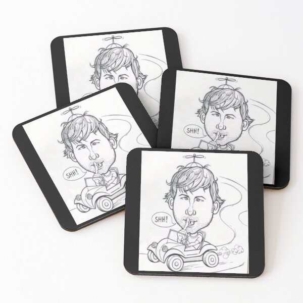 Item preview, Rude man who shushes designed and sold by Tatted Love.