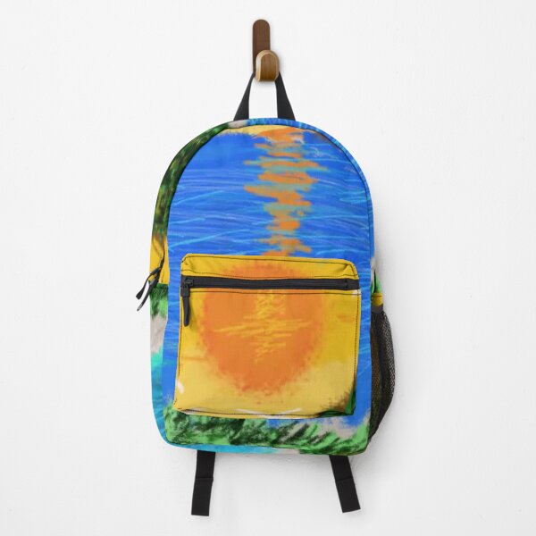 Item preview, Sunset in the tropical island beach designed and sold by Louisbus90.