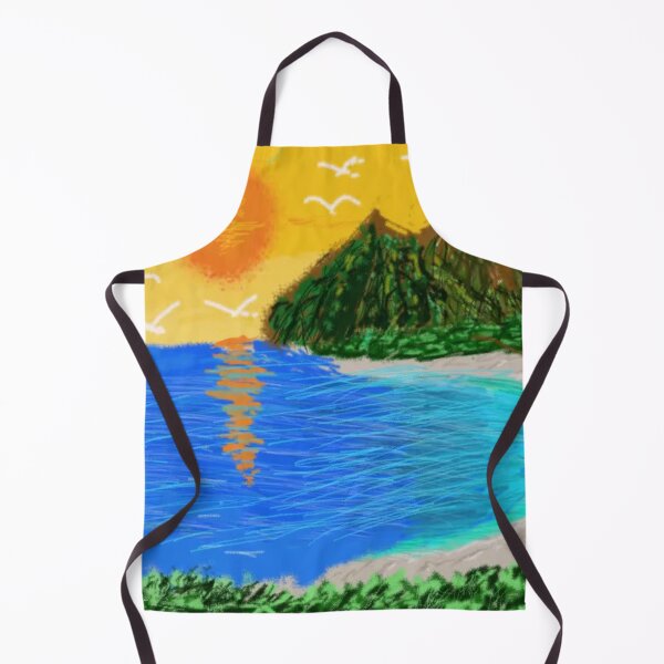 Item preview, Sunset in the tropical island beach designed and sold by Louisbus90.