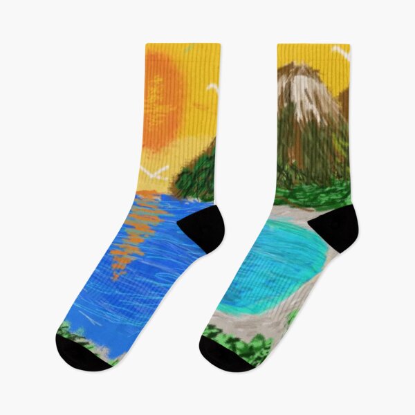 Item preview, Sunset in the tropical island beach designed and sold by Louisbus90.