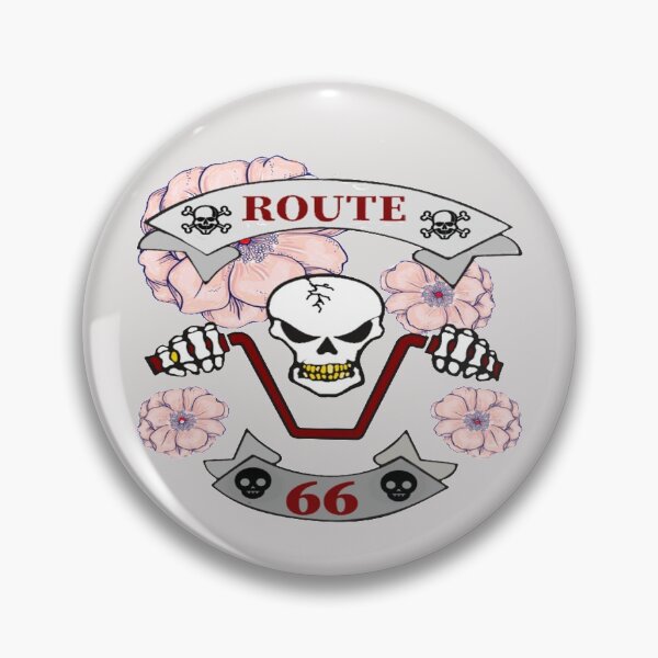 Item preview, RUTA 66 MOTOCICLETA CRÁNEO designed and sold by loiret1958.