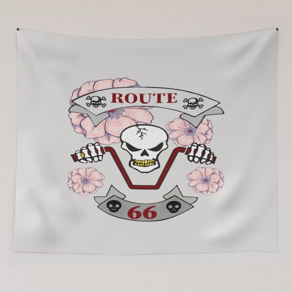 Item preview, RUTA 66 MOTOCICLETA CRÁNEO designed and sold by loiret1958.