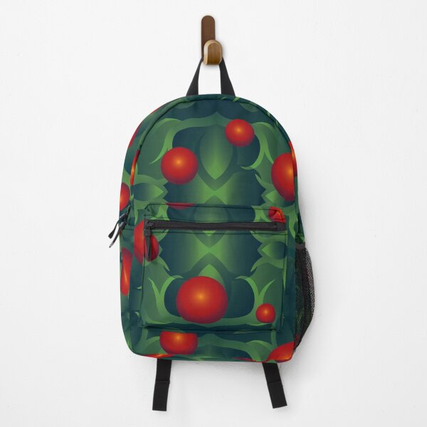 Item preview, Red Space Balls in Organic Green Galaxy designed and sold by jeff-jones.