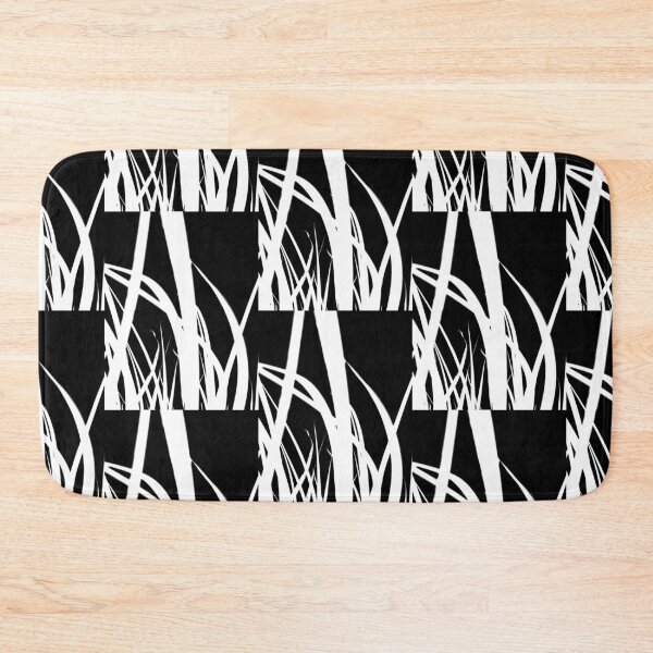Item preview, Abstract Nature Black and White designed and sold by badlydrawnbabe.