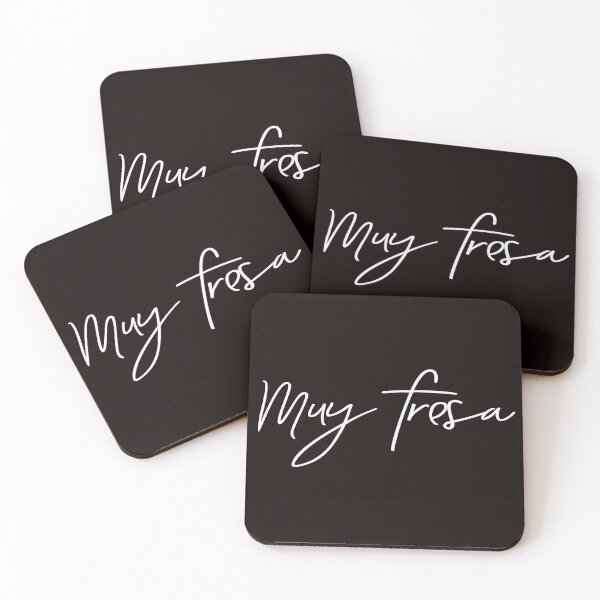 Item preview, Muy Fresa. White Print. Spanish Funny Saying designed and sold by luvmhykdesigns.