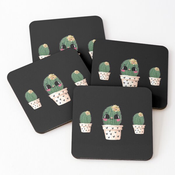 Item preview, KAWAII CACTUS TRIO designed and sold by WokeWords.