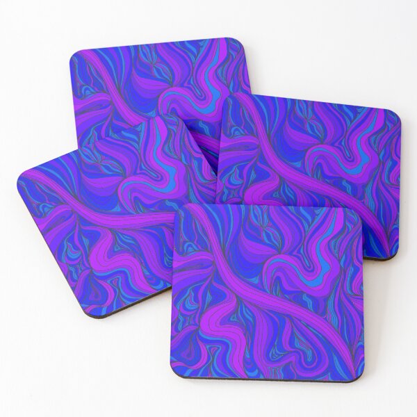 Item preview, Trippy purple and dark blue swirls designed and sold by CreativePetlin.