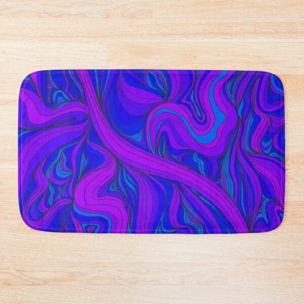 Item preview, Trippy purple and dark blue swirls designed and sold by CreativePetlin.