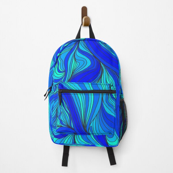 Item preview, trippy blue and turquoise swirls designed and sold by CreativePetlin.